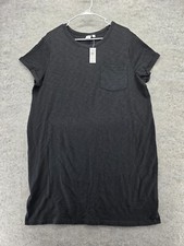 Gap Dress Womens Large Short Sleeve Black