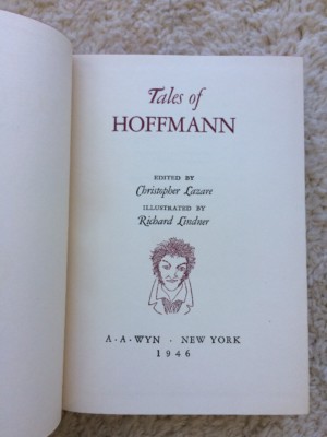 Tales of Hoffmann edited by Christopher Lazare ~ illus Richard