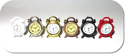 MARKENLOS Miniatur Wecker, Uhr, Neu