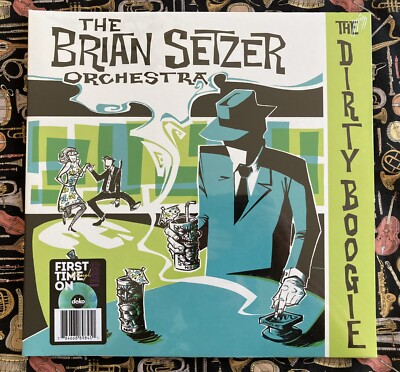 THE BRIAN SETZER ORCHESTRA - THE DIRTY BOOGIE LP 2024 MULTI COLOR - LIMITED