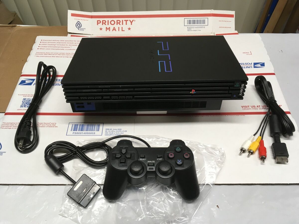 *Ready 2 PLAY* SONY Playstation 2 PS2 Console Complete Video Game System  WORKING