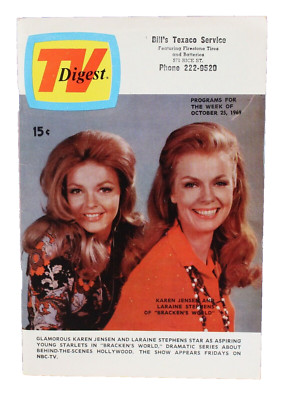St Paul Mn TV Digest Oct 25 1969 Karen Jensen Laraine Stephens Brackens World
