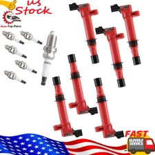6x Ignition Coils + 6x Spark Plugs for Dodge Dakota/Durango/Nitro/Ram 1500 3.7L