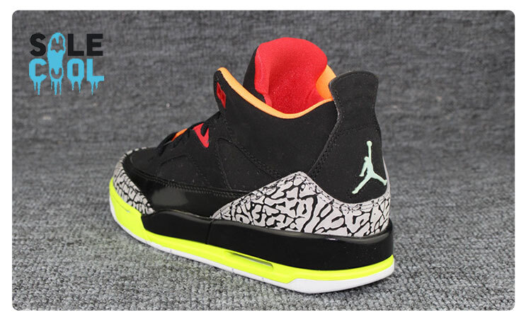 ジョーダン　SON OF MARS 28cm Jordan Son of Mars Low Black Cement Men's - 580603-002 - US