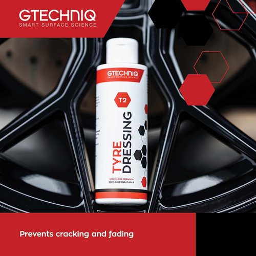 Gtechniq T2 Tyre Dressing for Car Tyre Shine, Car Wheel Cleaner Repels Dirt and - Picture 4 of 12