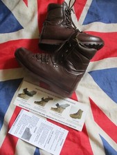 BRITISH ARMY ISSUE ALTBERG ALT BERG defender COMBAT BOOTS BOOT mod brown 8 M