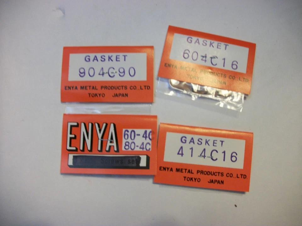 ENYA ALL 35-R155-4C ENGINE GASKETS ONE GASKET (CHOICE)   PRICE EACH NIP - Image 2 of 2