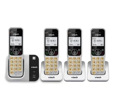 VTech 4 Handset Cordless Phone with Call Block & Caller ID/Waiting Expandable