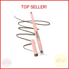 Maybelline Total Temptation Eyebrow Definer Pencil, Medium Brown, 1 Count