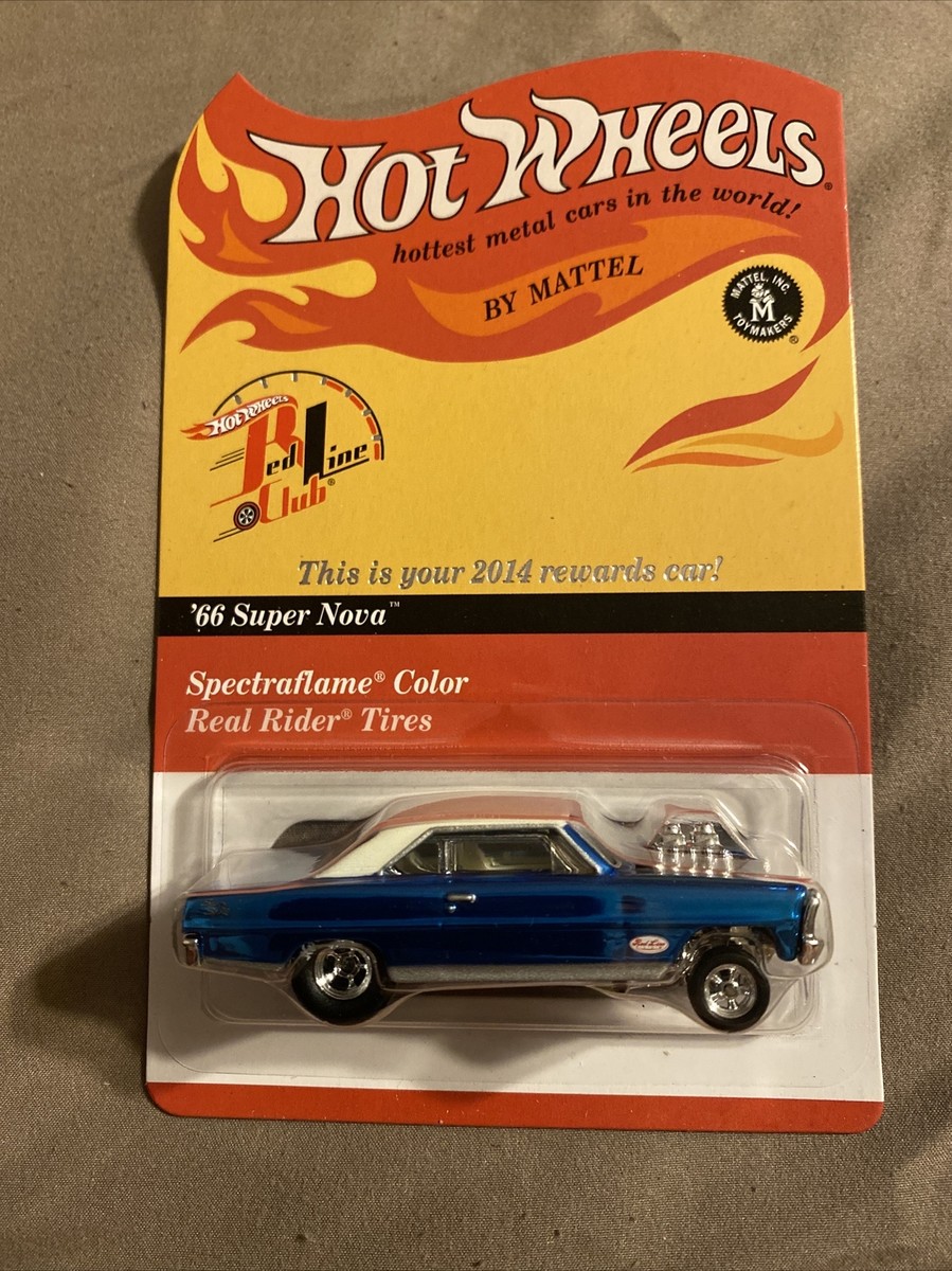 Hot Wheels 2014 Red Line Club RLC Rewards '66 Super Nova Chevy