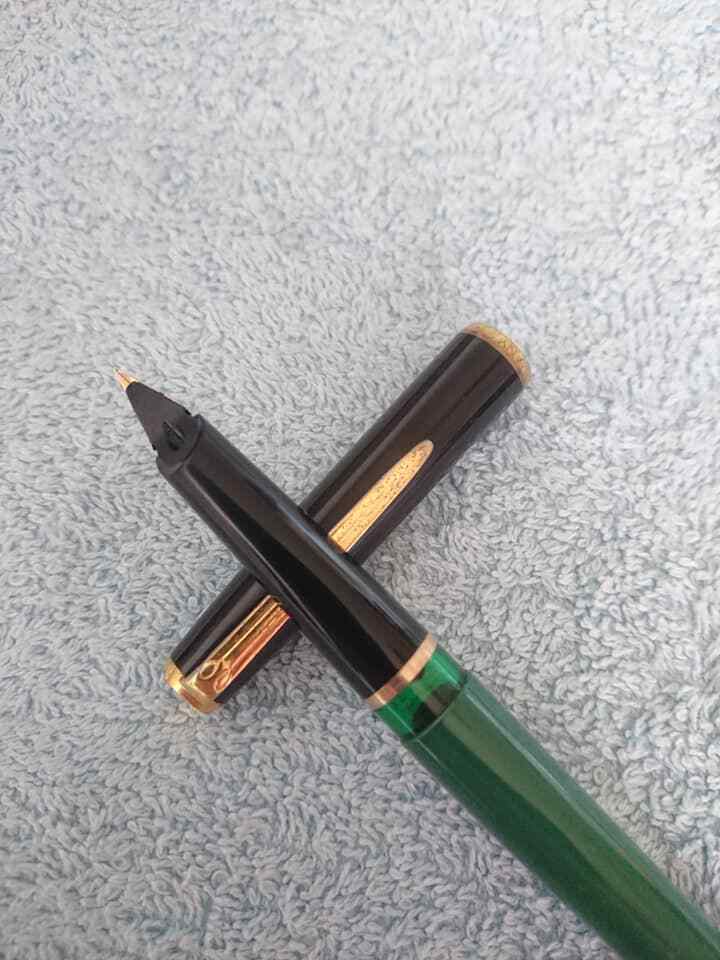 🔴PELIKAN MK10 Green/Black Fountain Pen, EF Nib , 1960s🔴 | eBay