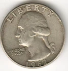 USA - 1962D - Washington ¼ $ - Silver Eagle - #14826RG
