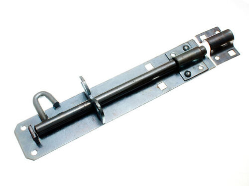 New 3 X Pad Bolts Security Slide Latch Gate Shed Door Lock 200mm Rust Proof - On