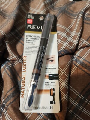 Revlon ColorStay Browlights Pomade Brow Pencil Natural Luster #402 Soft Brown