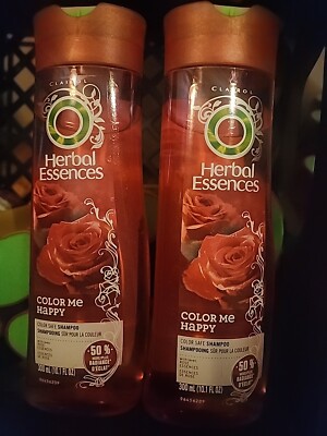 (2) Herbal Essences Color Care Color Me Happy Shampoo  10.1 Oz Each 