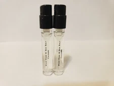 2x WOOD SAGE & SEA SALT JO MALONE SAMPLE SPRAY VIAL .05 OZ 1.5 ML
