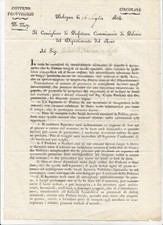 II696-GOVERNO PROVVISORIO AUSTRIACO 1814-DISPOSIZIONI  ORDINE PUBBLICO