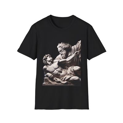 Funny Albert Einstein Unisex Softstyle T-Shirt Unique Gift Cotton T-shirt Art