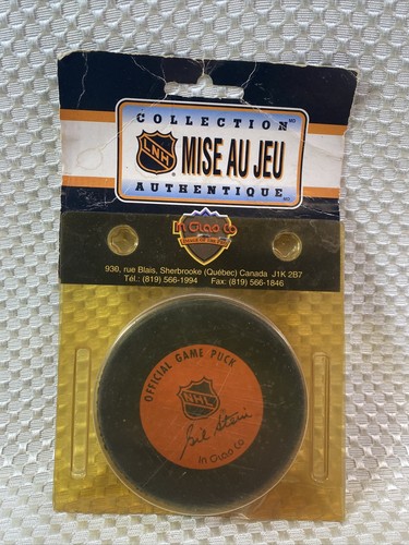 1893-1993 Stanley Cup Gioco ufficiale NHL Hockey Puck-NOS - Foto 4 di 7
