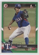 2018 Bowman Draft Green 44/99 Leury Tejada #BD-174 fm0