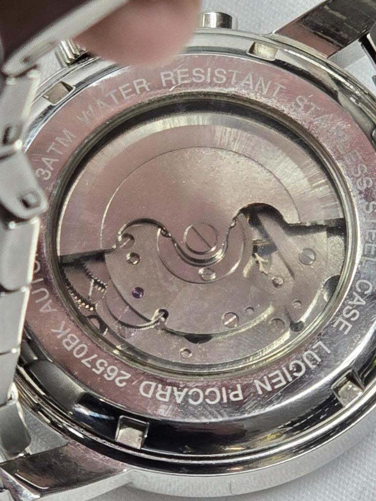 Lucien Piccard Automatic Chronograph 26570BK 42.5… - image 17