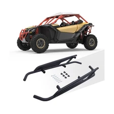 NIXFACE X3 Rock Slider Nerf Bars Tree Kicker Kit Fit for 2017-2024 Can Am Mav...
