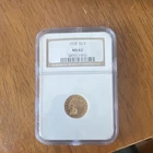 1928 $2.50 Indian Gold Quarter Eagle NGC MS 62 Uncirculated Coin