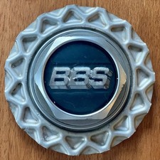 Bbs Center Cap 1 - Good Condition - Oem Silver Mazda Miata Rx-7 09.23.133