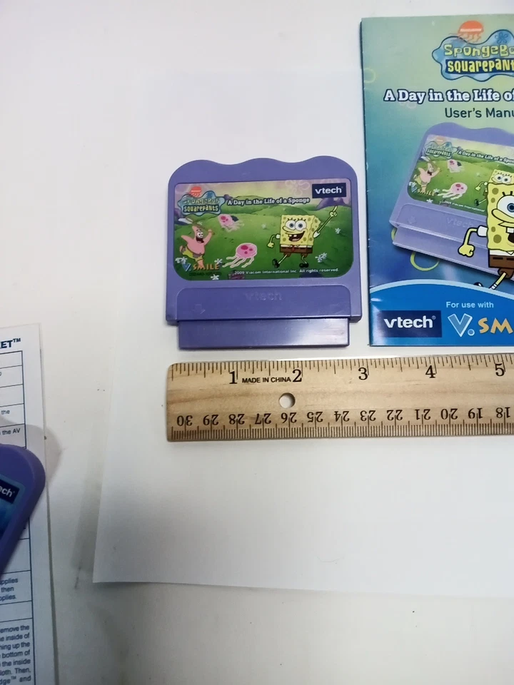 VTech Vsmile SpongeBob SquarePants A Day In The Life Of A Sponge With Manual - Image 2 of 4