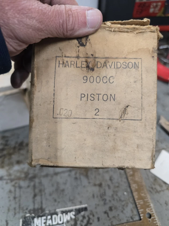 +.020 Forged PISTONS HARLEY-DAVIDSON 900cc Xl Xlch IRONHEAD SPORTSTER  1957-1971 - Image 3 of 4