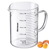Westmark Messkanne Glas 05L - Mikrowellengeeignet TemperaturbestäNdig
