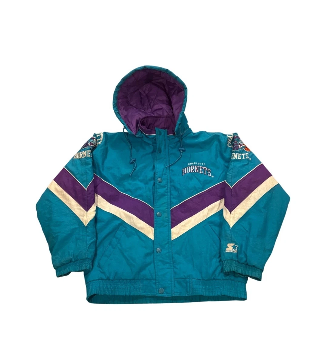 Preços baixos em Jaquetas Starter Charlotte Hornets Sports Fan | eBay