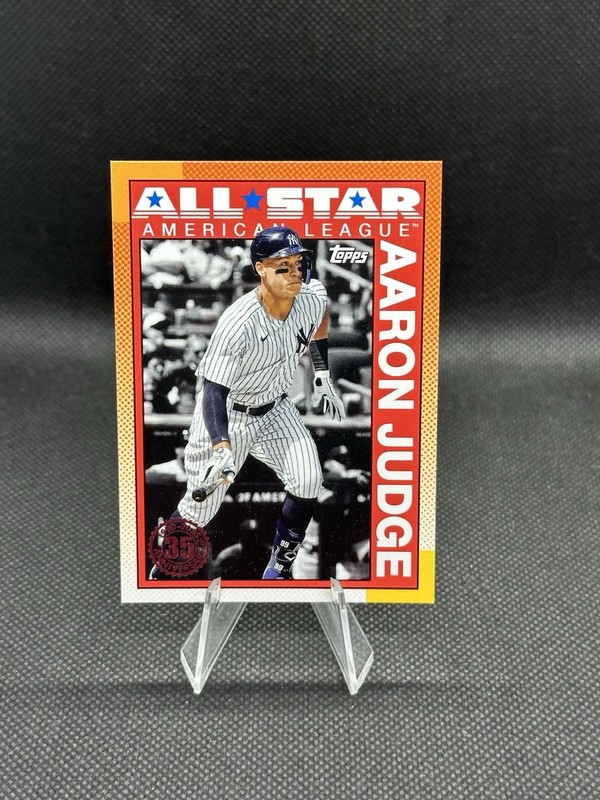 2025 Topps Series 2 Aaron Judge 1990 Topps All-Stars #90AS-12 NY Yankees 
