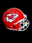Patrick Mahomes Kansas City Chiefs Signed Riddell Speed AUTH Helmet BAS COA