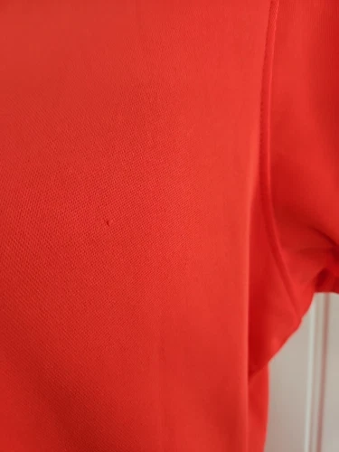 Ladies Pebble Beach Dry-Luxe Performance Golf Polo Shirt - Coral - Size XL - Picture 4 of 10