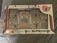 2025-26 Topps Basketball NBA Sealed Superbox Costco Exclusive In Hand!