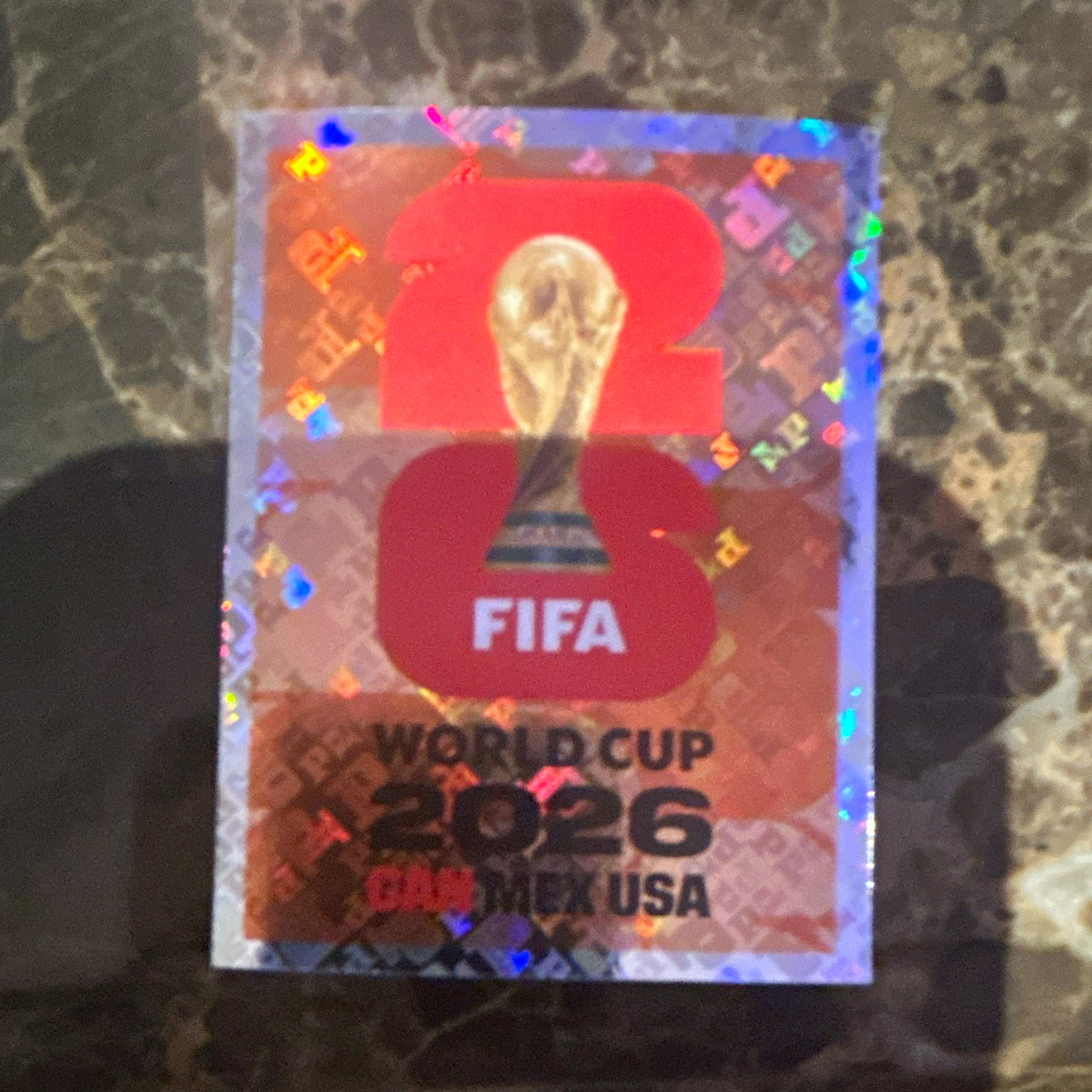 Panini FIFA World Cup 2026 CAN MEX USA Hologram Sports Sticker Soccer