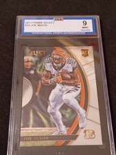 2017 Panini Select Joe Mixon RC Silver Prizm #32 Bengals ISA 9 Mint