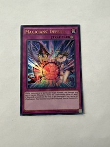 Magicians' Defense MVP1-EN028 Ultra Rare Unlimited Yu-Gi-Oh! The Dark Side of Dimensions Movie Pack