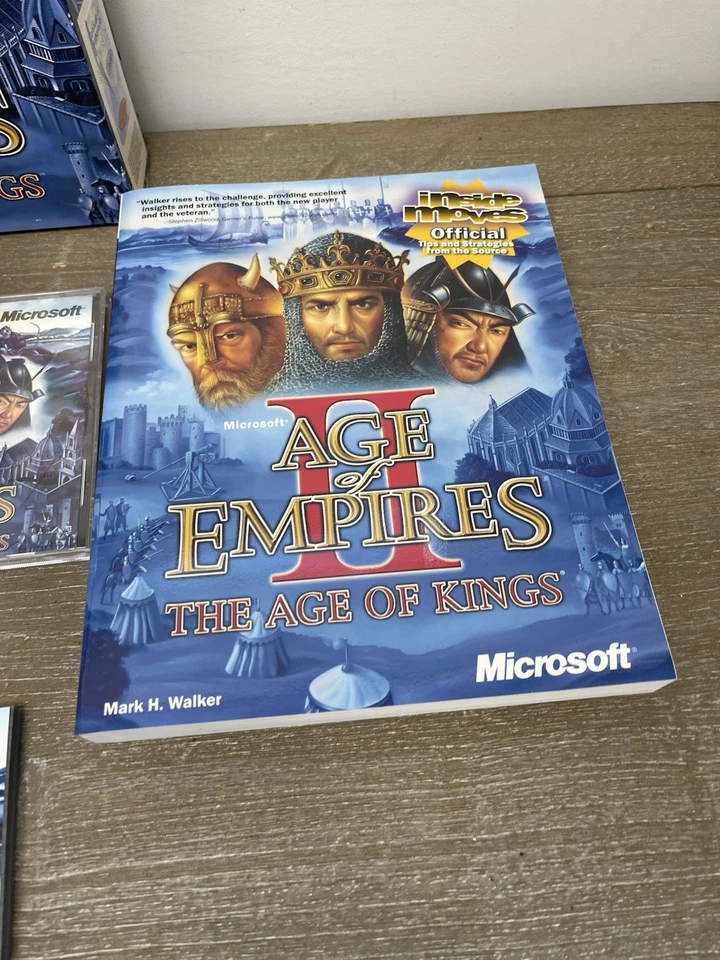 Age of Empires II The Age of Kings PC Big Box 1999 Complete w/ Guide & Tech Tree - Image 4 of 4