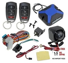 Car Alarm Security Keyless Entry System, Trunk Pop Alarm Keyless Entry
