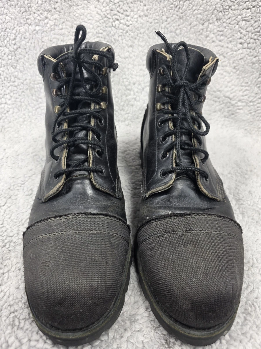 Red Wing Iron Ranger Leather Upper Black Boots for Men for  display picture 1