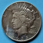 1935-S Peace Silver Dollar -- Beautiful!