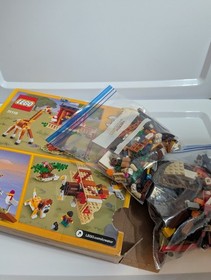 Lego Sets Lot Of 3 Ninjago 70606 Mighty Dinosaur 31058 And Safari As Is
