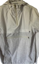 Empyre Sm White Lightweight Windbreaker Hiking Walking Running Camping Gorpcore