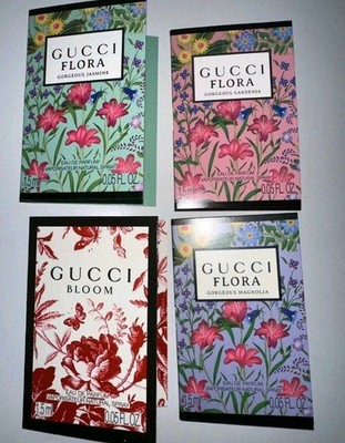 Gucci Perfume Women Collection 4pcs Spray Set! Jasmine, Gardenia, Bloom! Nice!