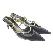 Slingbacks Prada Grün Schwarz 41 EUR