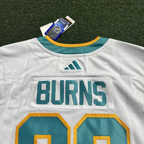 Adidas NHL San Jose Sharks "Brent Burns" Reverse Retro Trikot (H52337) Herren Gr. 56 - Bild 5 von 6