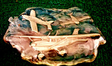 Vintage Belt Buckle Cessna BERGAMOT BRASS WORKS 1977 MADE in USA NEW in Plastic