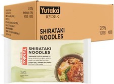 Yutaka White Shirataki Noodles 170G (Pack of 12) | Authentic Japanese Konjac